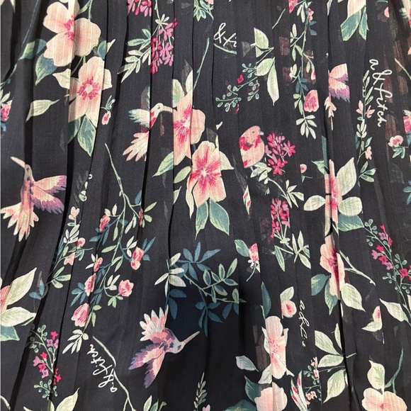 Abercrombie Kids Chiffon Floral Summer Tank Top Sleeveless Blouse Girls Sz 11/12 - Picture 8 of 10